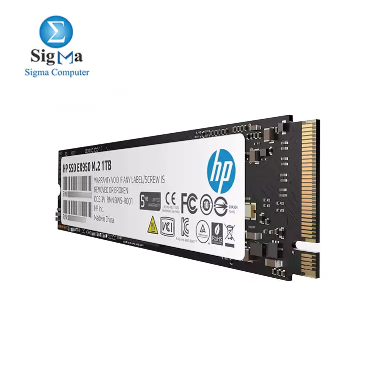 Disque SSD HP EX900 To M.2 PCIe 3.0 x4 NVMe 3D 5XM46AA