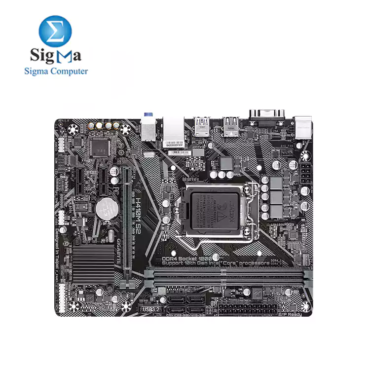 GIGABYTE Intel® H410M S2 (rev. 1.x)Ultra Durable Motherboard