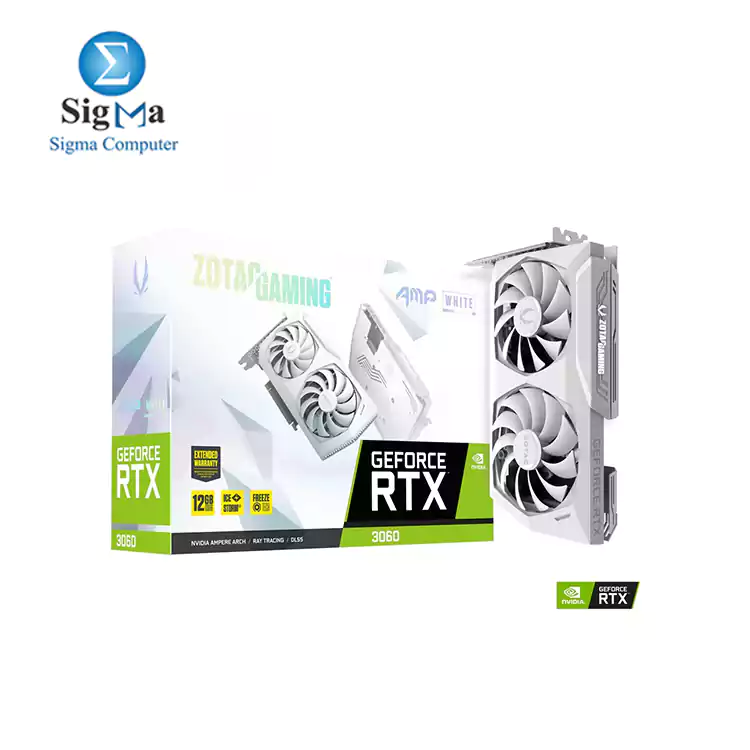 ZOTAC GAMING GeForce RTX 3060 AMP White Edition 12GB GDDR6