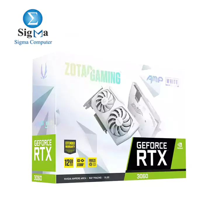 ZOTAC GAMING GeForce RTX 3060 AMP White Edition 12GB GDDR6