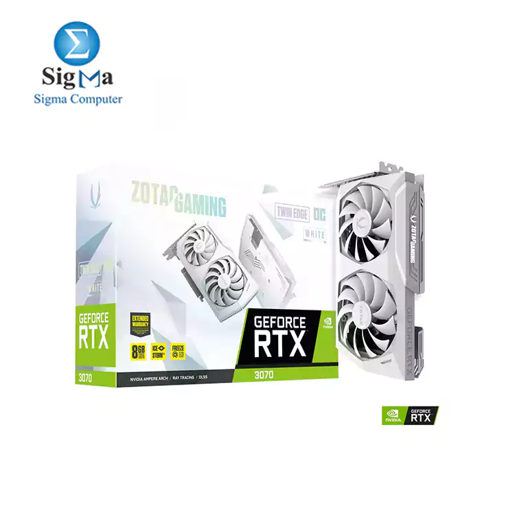 ZOTAC GAMING GeForce RTX 3070 Twin Edge OC White Edition 8GB GDDR6