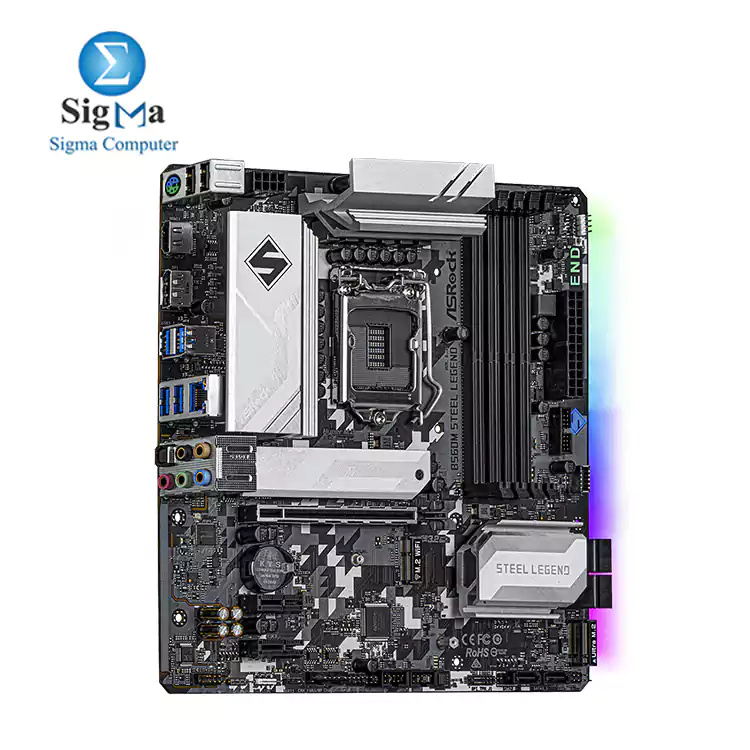 Asrock Intel B560M Steel Legend DDR4 OC MotherBoard