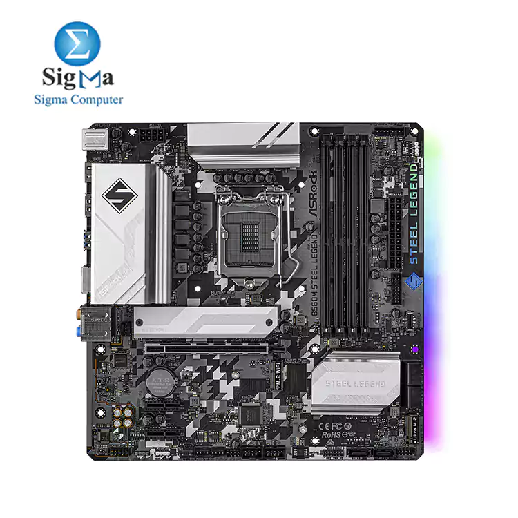 Asrock Intel B560M Steel Legend DDR4 OC MotherBoard