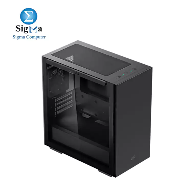 DEEPCOOL MACUBE 110 Micro ATX Case with Full-Size-black 