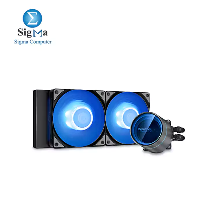 DEEPCOOL Castle 240EX, 240mm Addressable RGB AIO Liquid CPU Cooler