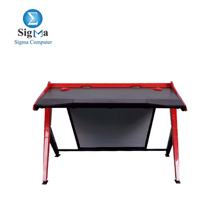 DXRACER GAMING DESK     BLACK RED