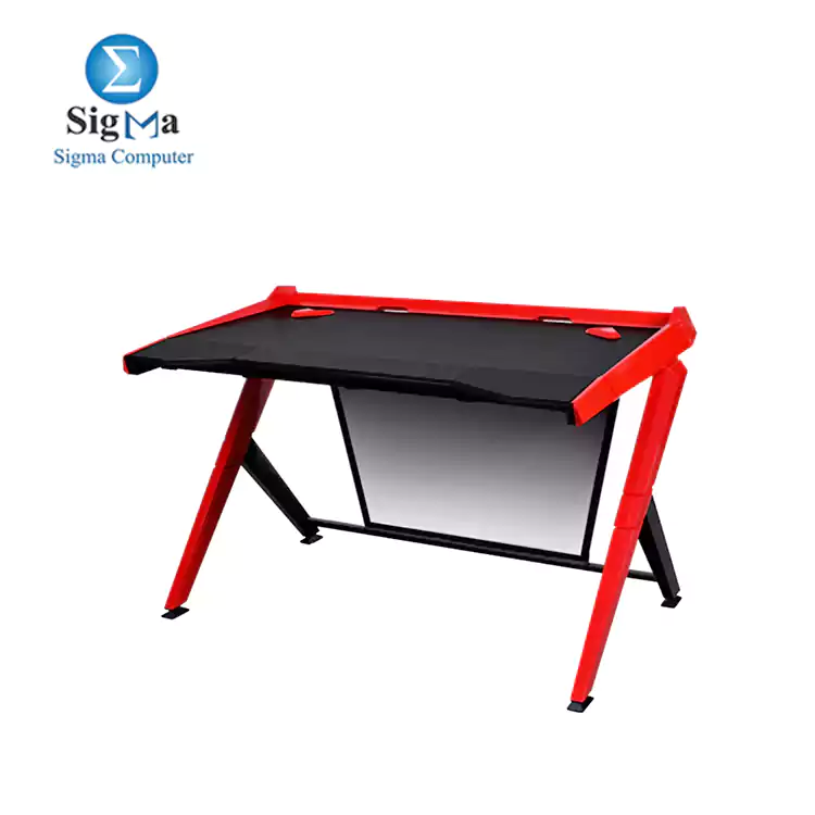 DXRACER GAMING DESK     BLACK RED