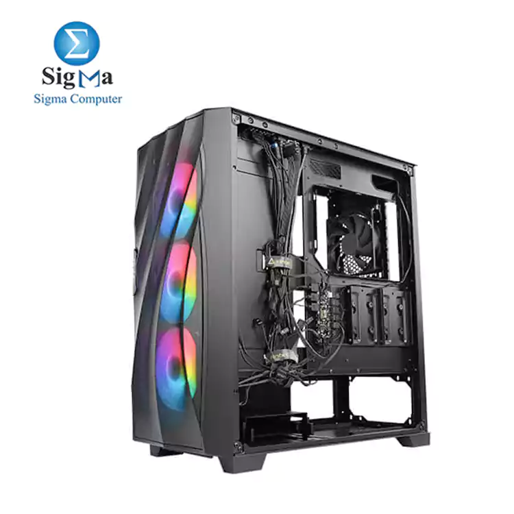 Antec DF700 Flux Mesh  Mid Tower Computer Case ARGB  5 FAN  3x120m ARGB    2x120m ATX Gaming Case