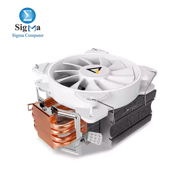 Antec CPU Cooler, C400 Glacial 120mm Pure White LED