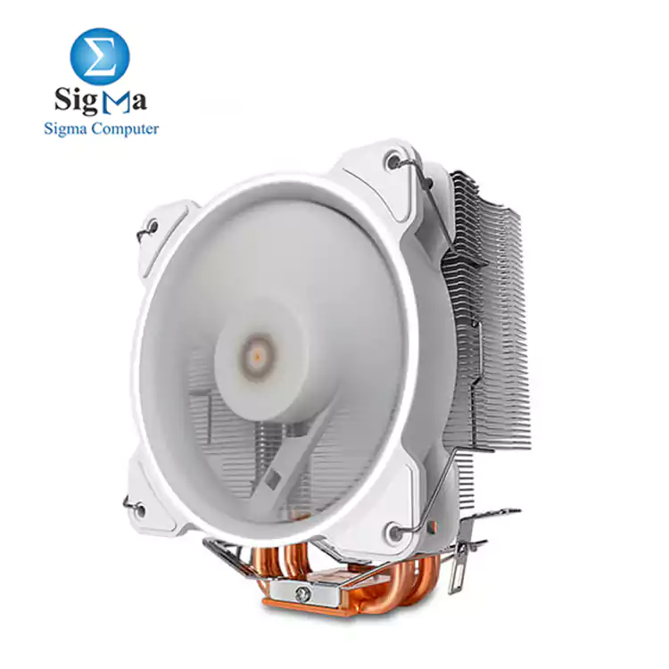 Antec CPU Cooler, C400 Glacial 120mm Pure White LED