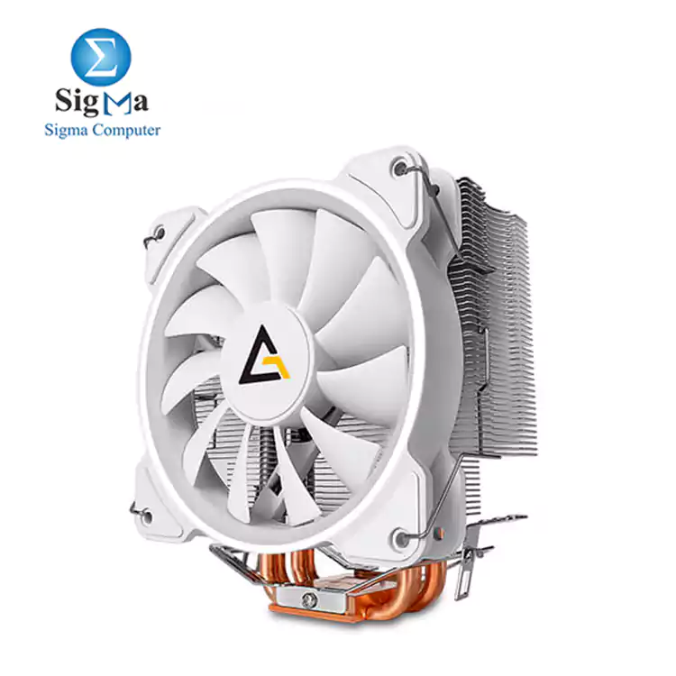 Antec CPU Cooler, C400 Glacial 120mm Pure White LED