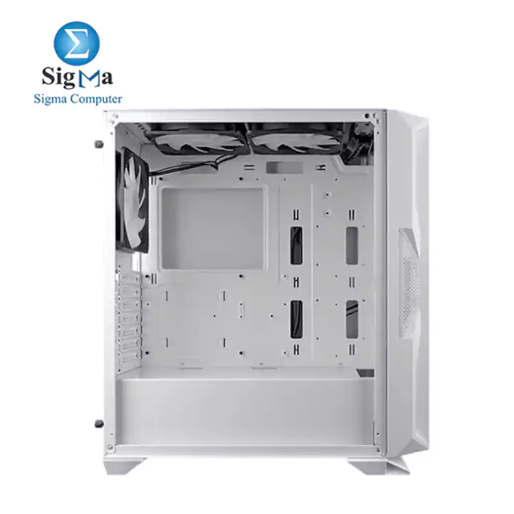 Antec NX Series NX800 White ARGB  Mid Tower E-ATX 5 FANS  2x200m   3x140m  Gaming Case 