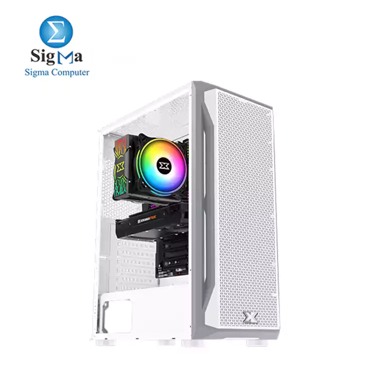 Xigmatek Gaming X Arctic RGB ATX CASE - White