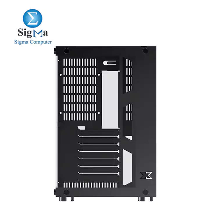 XIGMATEK Aquarius Plus BLACK MID-TOWER ARGB Gaming Case 7 ARGB fans