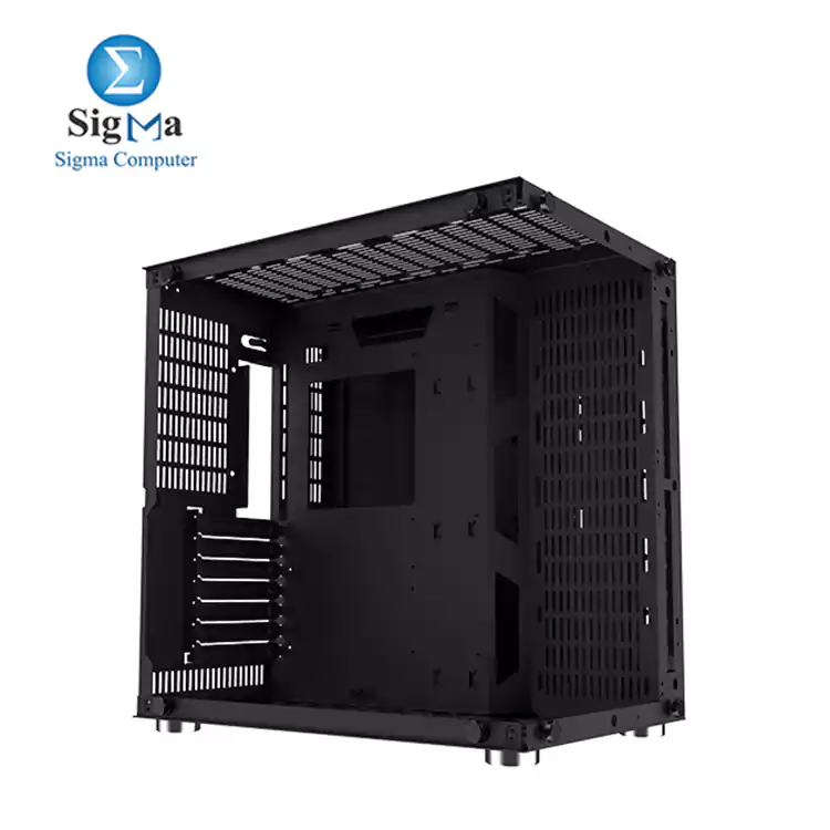 XIGMATEK Aquarius Plus BLACK MID-TOWER ARGB Gaming Case 7 ARGB fans