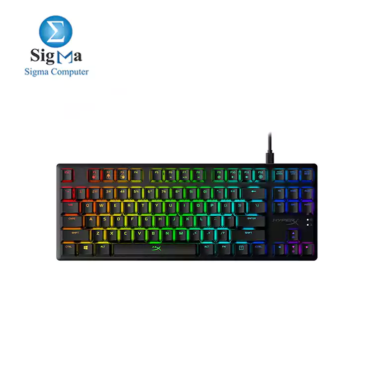 HyperX Alloy Origins Core Mechanical Gaming Keyboard RGB (HX-KB7RDX-US) RED SWITCH