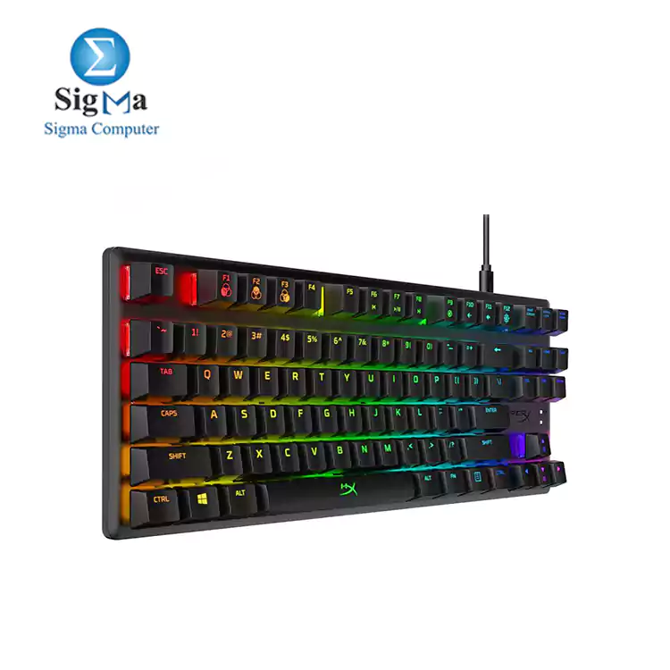 HyperX Alloy Origins Core Mechanical Gaming Keyboard RGB (HX-KB7RDX-US) RED SWITCH