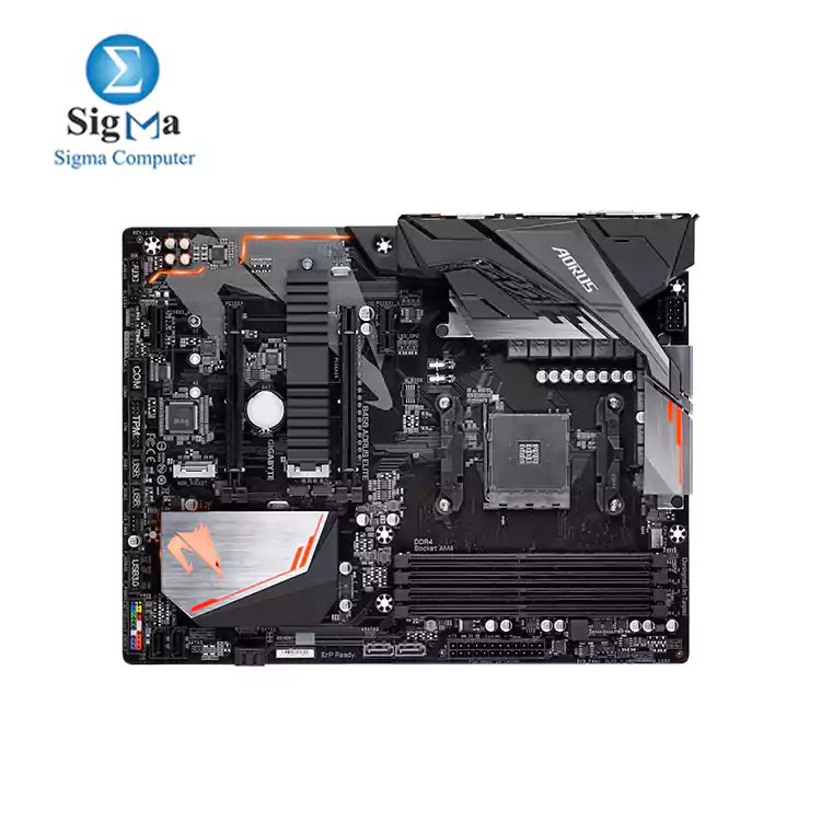 GIGABYTE AORUS B450  ELITE AM4 AMD Motherboard with Hybrid Digital PWM