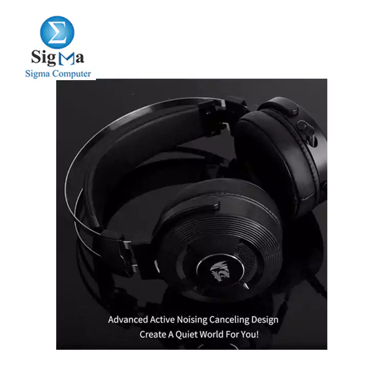 Redragon H991 TRITON Wired Active Noise Canceling Gaming Headset