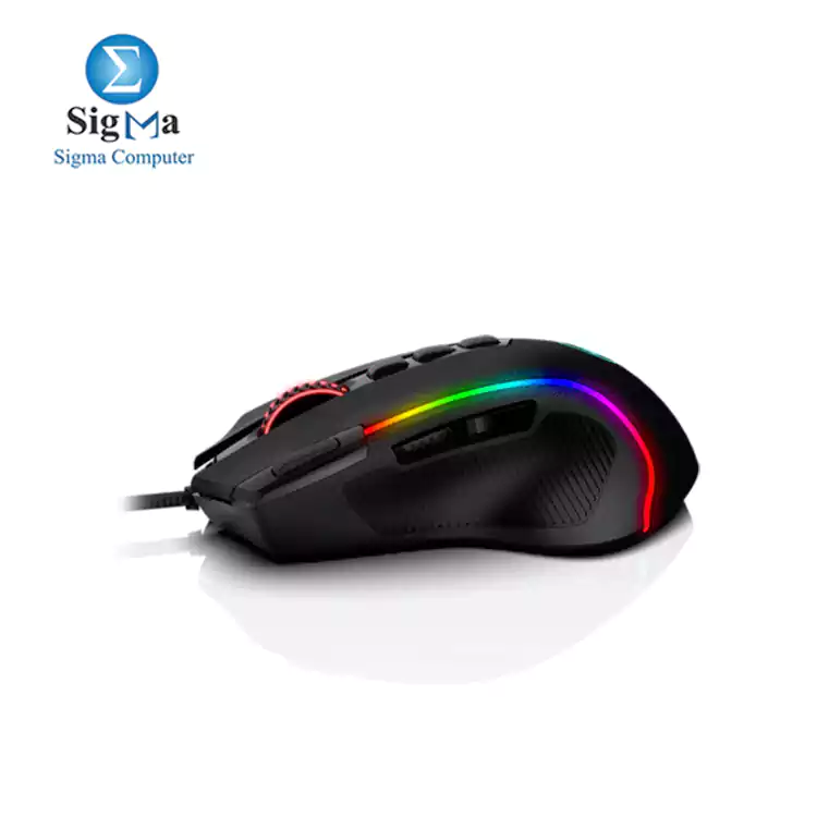 Redragon M612 Predator RGB Gaming Mouse, 8000 DPI Wired Optical Gamer Mouse