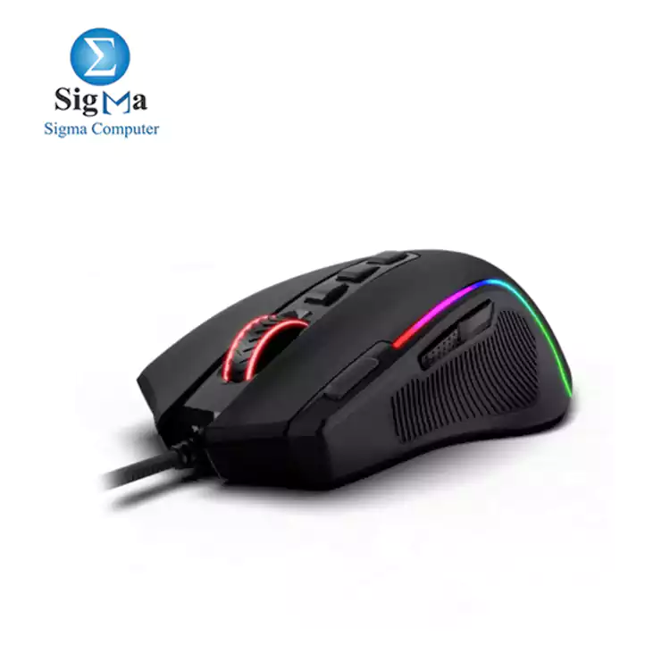 Redragon M612 Predator     8000 DPI  11 programmable buttons  ergonomic grip  RGB lighting  and customizable via softwar
