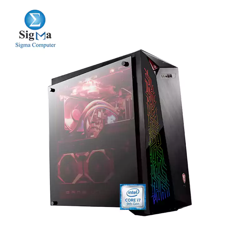 MSI Infinite X Plus Gaming PC i7-9700KF-RAM16GB-SSD512+1TBHDD-RTX2070 VENTUS  8GB-Win10