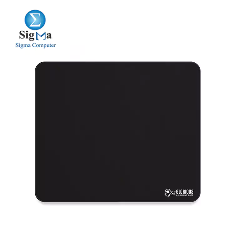 Glorious Large pro Gaming MousePad - Stitched Edges  Black 330x279x2mm  G-L 