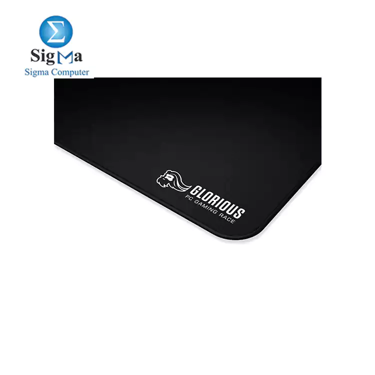 Glorious Large pro Gaming MousePad - Stitched Edges  Black 330x279x2mm  G-L 