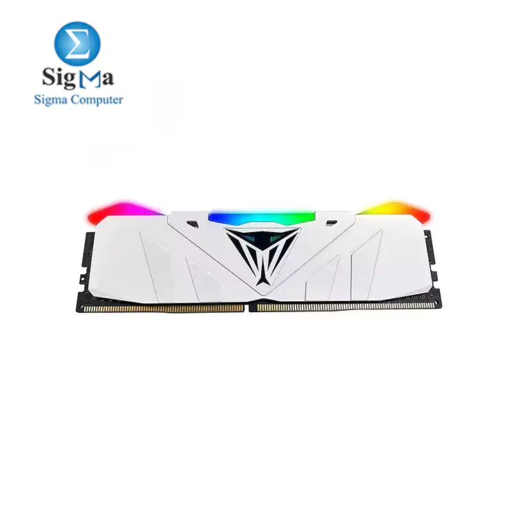 Patriot Viper Gaming RGB Series DDR4 DRAM 3200MHz 16GB Kit - White 