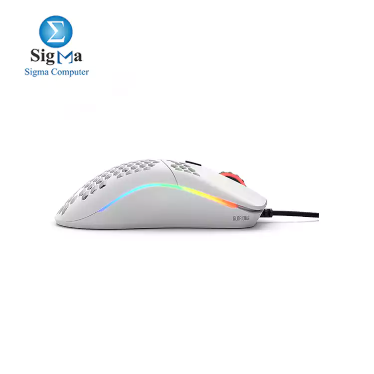 Glorious Model O Gaming Mouse  Matte White  GO-White 