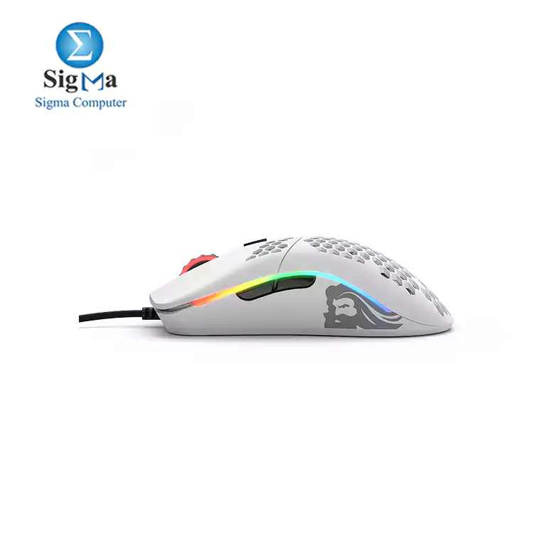 Glorious Model O Gaming Mouse, Matte White (GO-White)