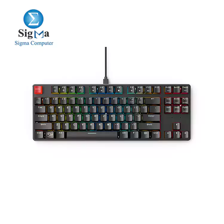 Glorious Keyboard GMMK TENKEYLESS PRebuilt Mechanical Gaming RGB Brown Switch  GMMK-TKL-BRN 