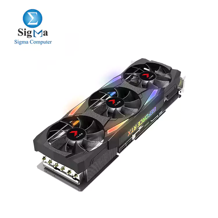 PNY GeForce RTX 3080 10GB XLR8 Gaming UPRISING EPIC-X RGB Triple Fan Edition