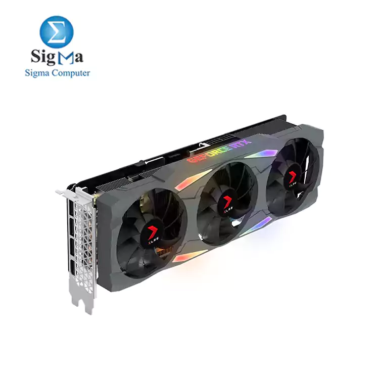 PNY GeForce RTX 3080 10GB XLR8 Gaming UPRISING EPIC-X RGB Triple Fan Edition