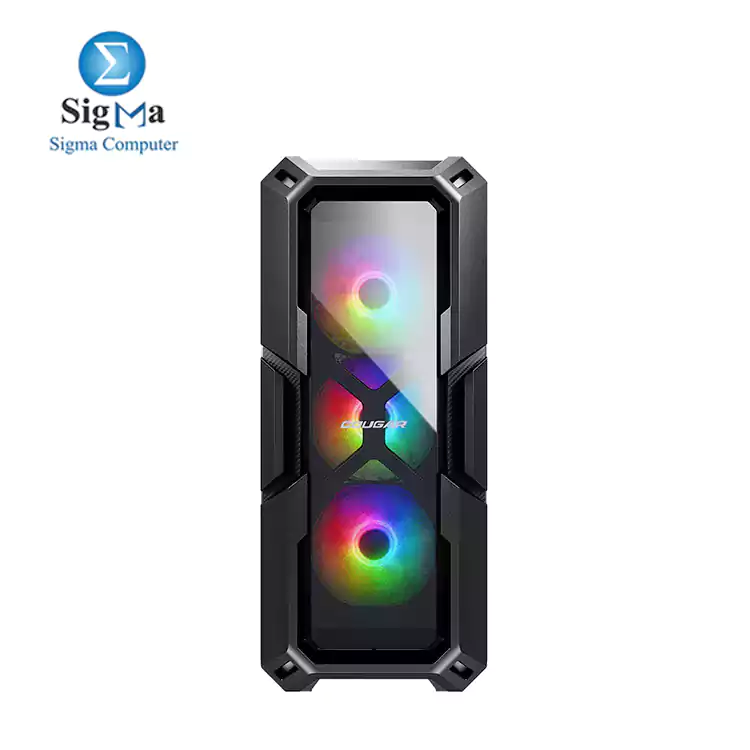 COUGAR MX440-G RGB+VTC 500W GAMING CASE Tempered Glass Mid Tower