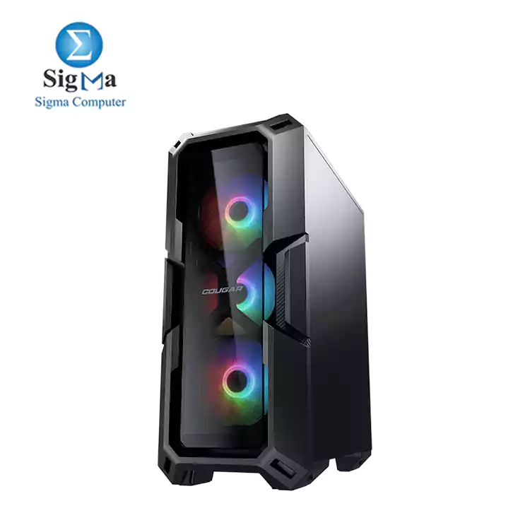 COUGAR MX440-G RGB+VTC 500W GAMING CASE Tempered Glass Mid Tower