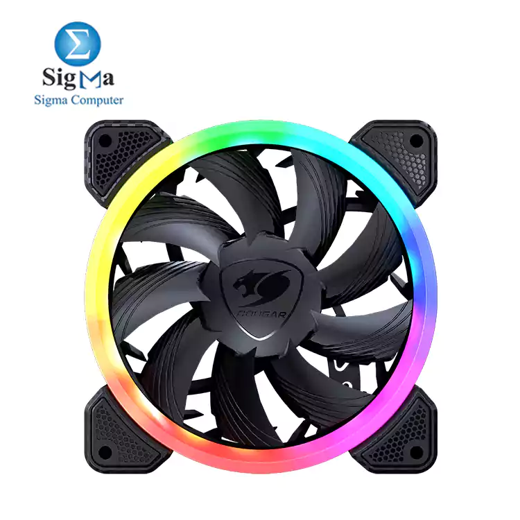 GOUGAR FAN VORTEX VK 120 PWM HDB ARGB Case Fan With Hydro Dynamic Bearings