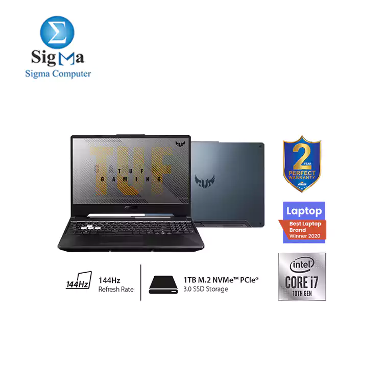 ASUS TUF F15-FX506LI-HN117T Core    i7-10870H RAM 16GB 1TBSSD GTX 1650Ti 15.6 FHD 144HZ Win10