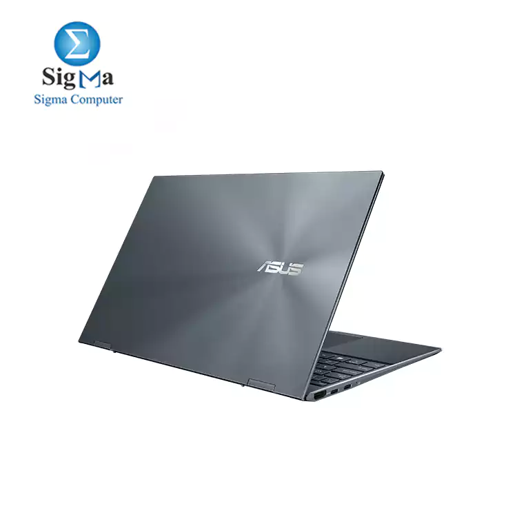 Asus ZenBook Flip 13-UX363JA-EM141T Corei5-1035G4 RAM 8GB 512GB SSD Intel iris plus GRAPHICS 13.3 FHD Touch  Win10-Pine Grey