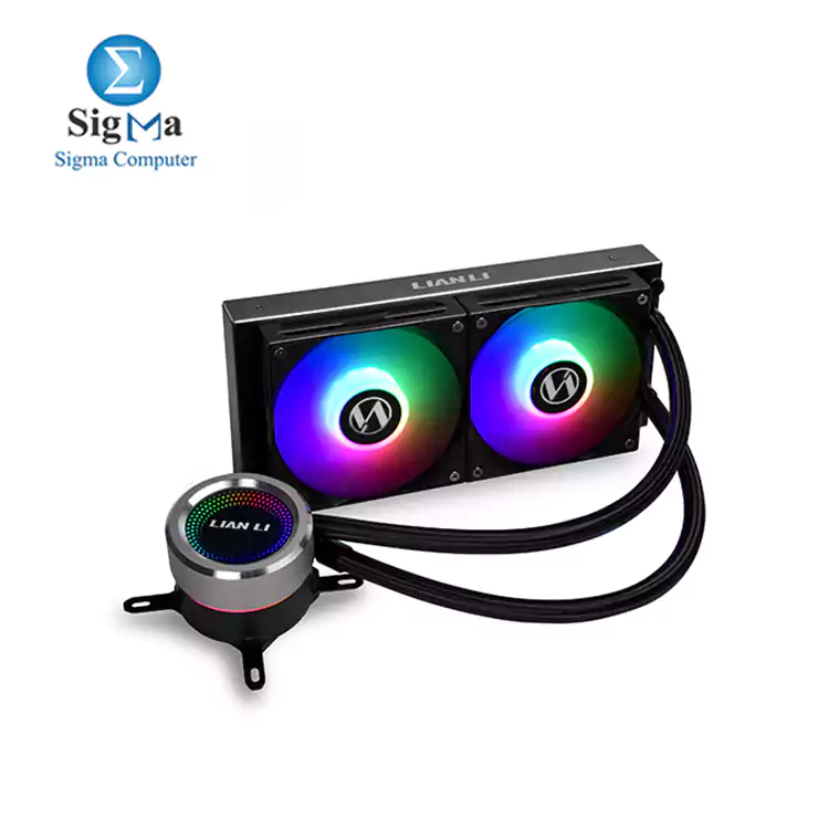 LIAN LI GALAHAD AIO 240 CPU COOLER ALL IN ONE RGB -BLACK