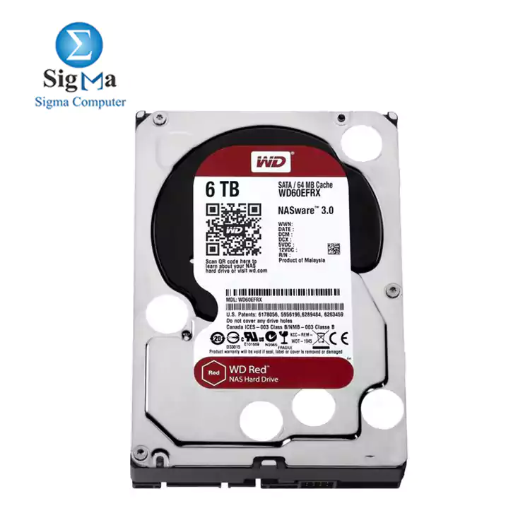 Western Digital WD Red NAS 3.5 2TB Disques durs et SSD Western Dig