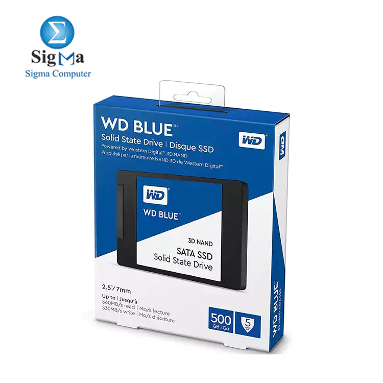 WD Blue 3D NAND 500GB Internal SSD