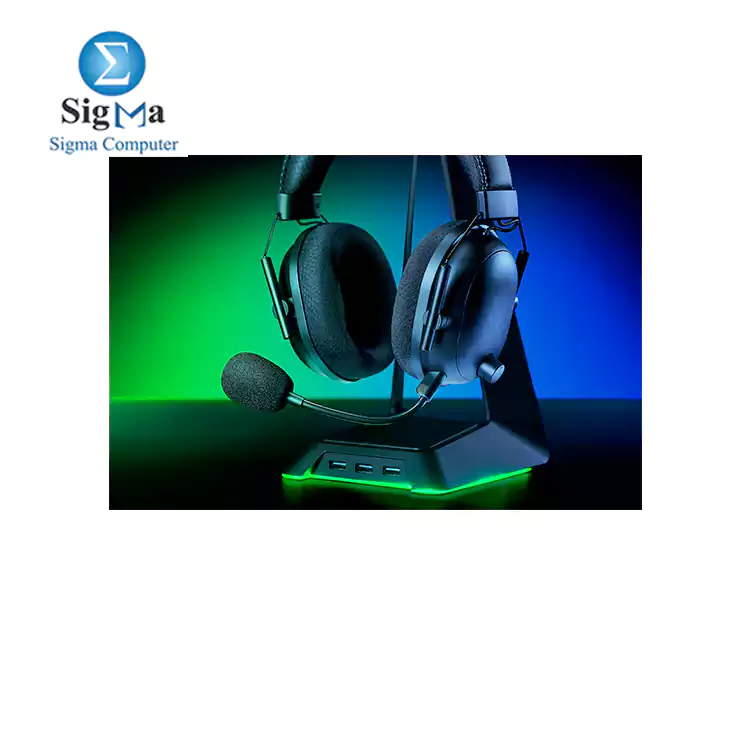 Razer BlackShark V2 Pro Wireless Gaming Headset THX 7.1 Spatial Surround Sound - 50mm Drivers - Detachable Mic Black