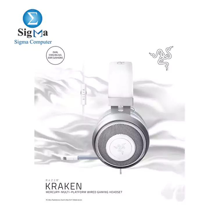 Razer Kraken X - Mercury Multi-Platform Wired Gaming Headset