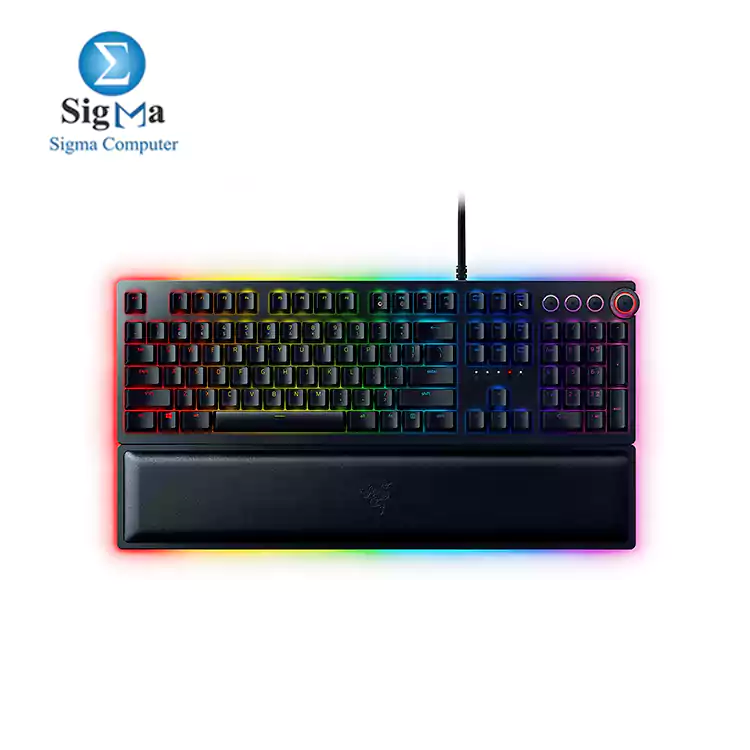 Razer Huntsman Elite Gaming Keyboard  Clicky Optical Purple Switch - US