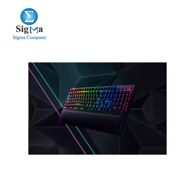 Razer BlackWidow V3 Pro - Green Switch - US Wireless Full-height Mechanical Gaming Keyboard with Razer Chroma RGB