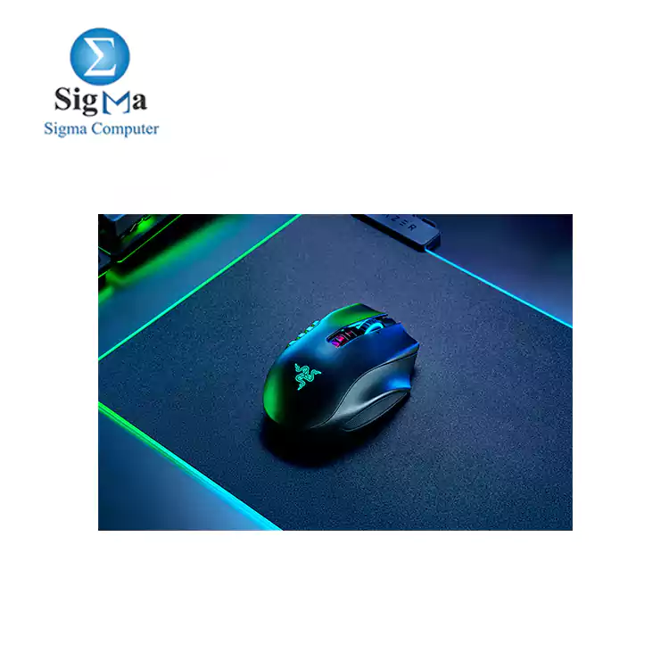 Razer Naga Pro Modular Wireless Mouse with Swappable Side Plates RGB