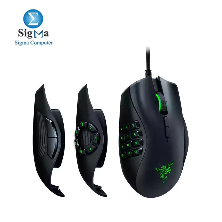 Razer Naga Trinity Modular MOBA MMO gaming mouse RGB