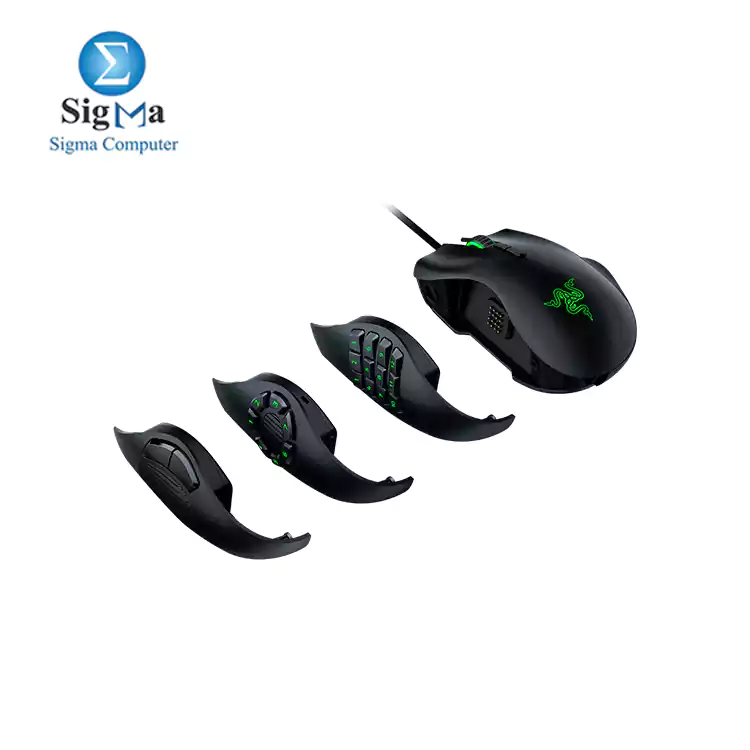 Razer Naga Trinity Modular MOBA MMO gaming mouse RGB