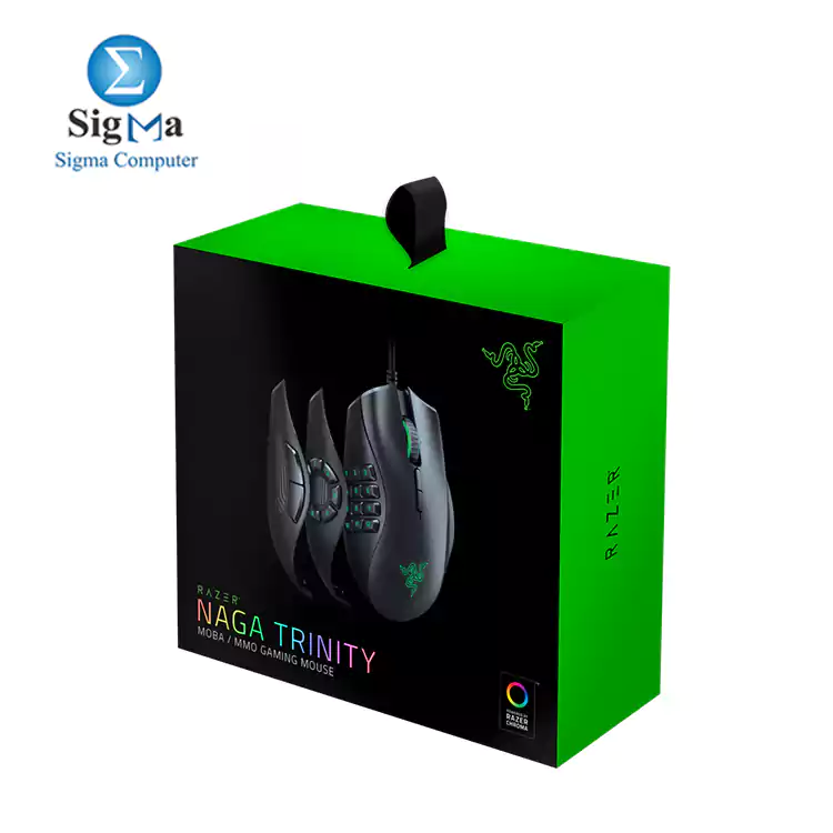 Razer Naga Trinity Modular MOBA/MMO gaming mouse RGB